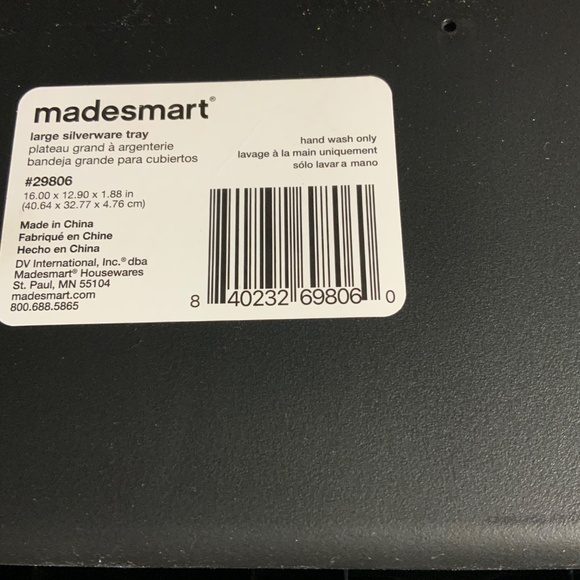 Madesmart 6 Compartment Drawer Organizer - Picture 3 of 5